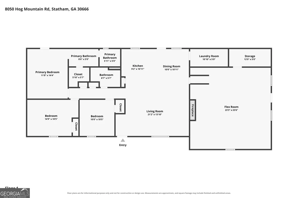 8050 Hog Mountain RD Statham, GA 30666