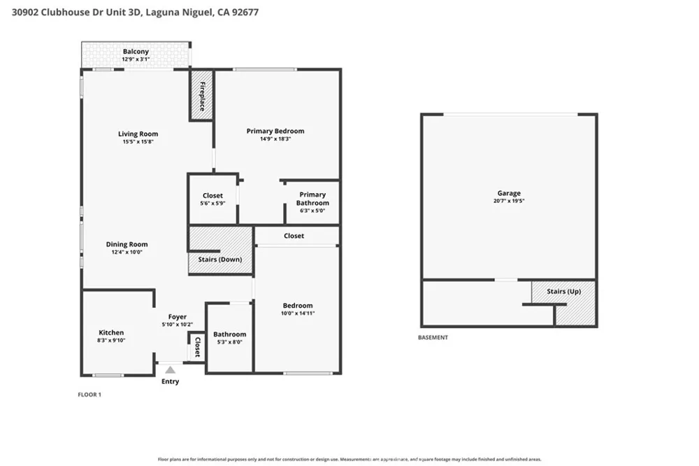 30902 Clubhouse Drive #3D Laguna Niguel, CA 92677