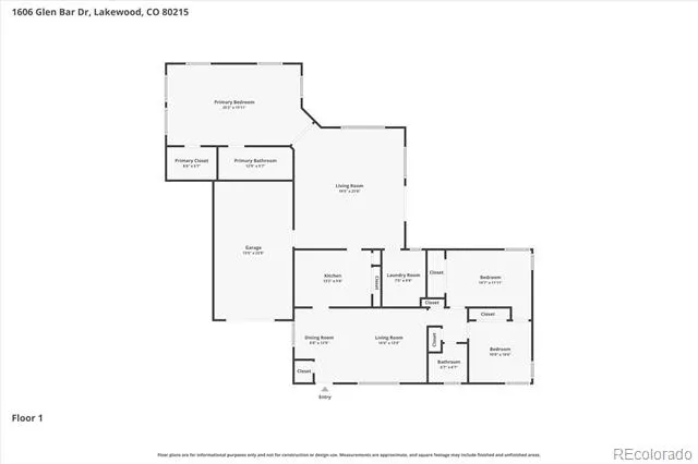 1606 Glen Bar Drive Lakewood, CO 80215