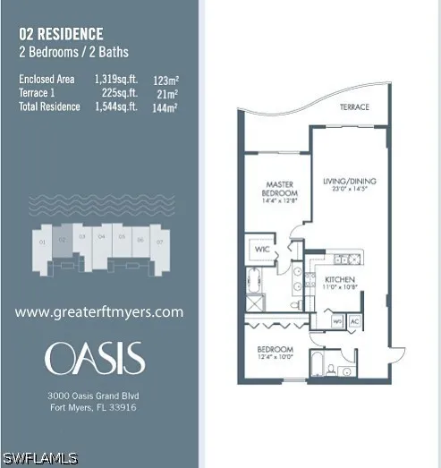 Oasis Grand Boulevard #2802 Fort Myers, FL 33916