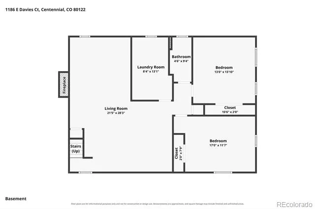 1186 E Davies Court Centennial, CO 80122