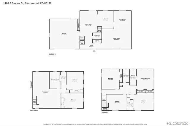 1186 E Davies Court Centennial, CO 80122