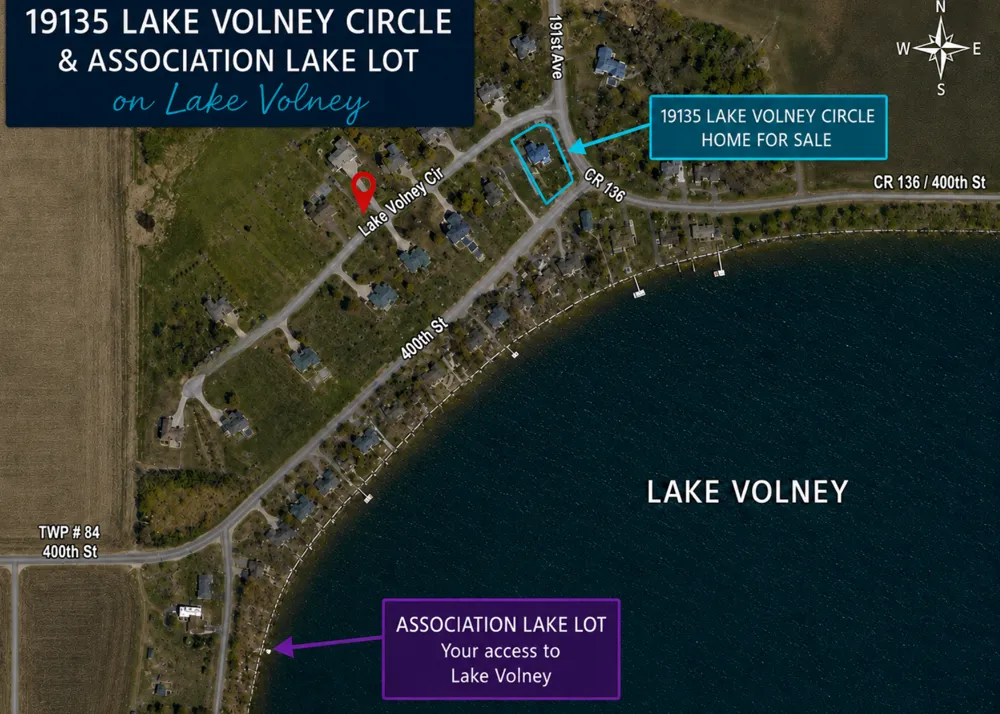19135 Lake Volney Circle Le Center, MN 56057