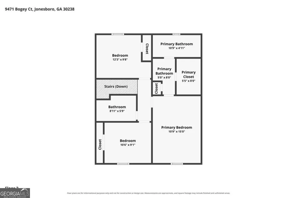 9471 Bogey CT Jonesboro, GA 30238