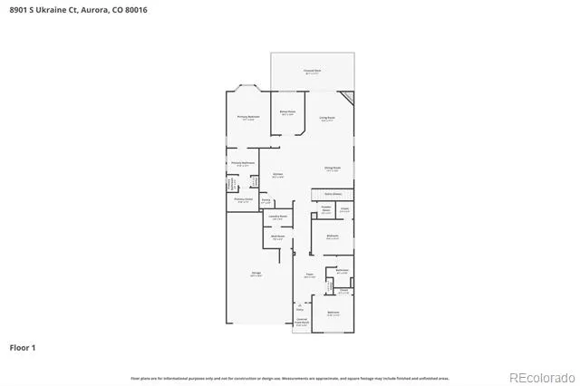 8901 S Ukraine Court Aurora, CO 80016