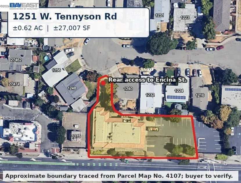 1251 W Tennyson Rd Hayward, CA 94544