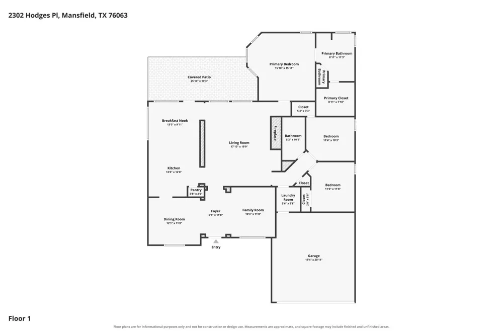 2302 Hodges Place Mansfield, TX 76063