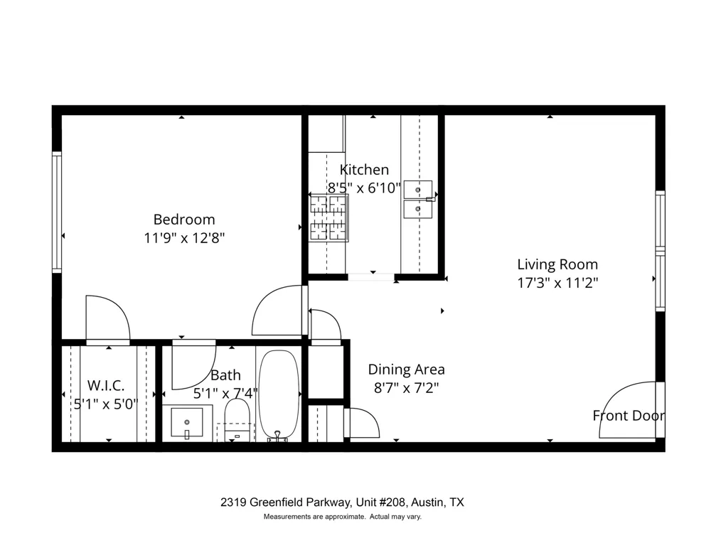 2319 Greenfield Parkway #208 Austin, TX 78741