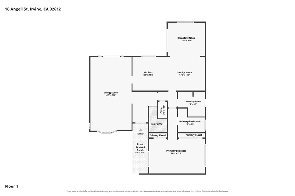 16 Angell Street Irvine, CA 92612
