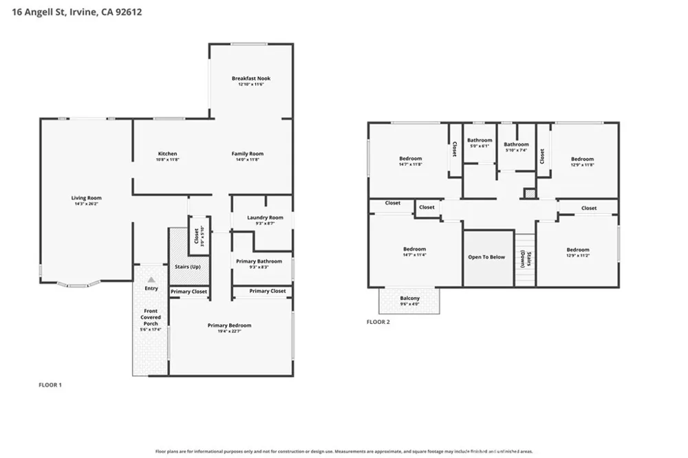 16 Angell Street Irvine, CA 92612