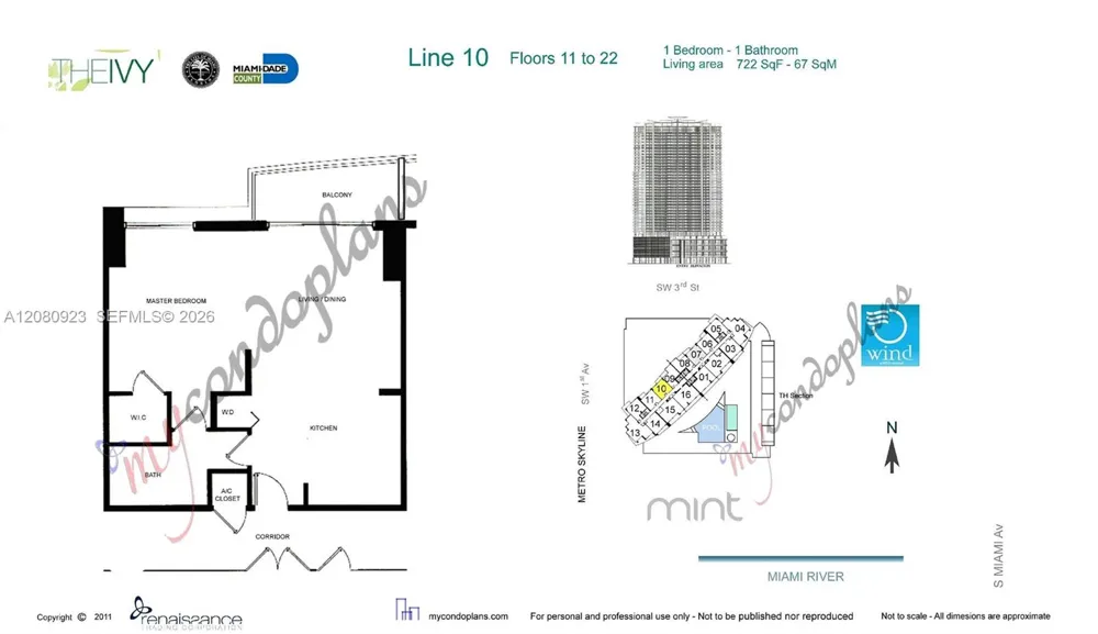 90 SW 3rd St #2210 Miami, FL 33130