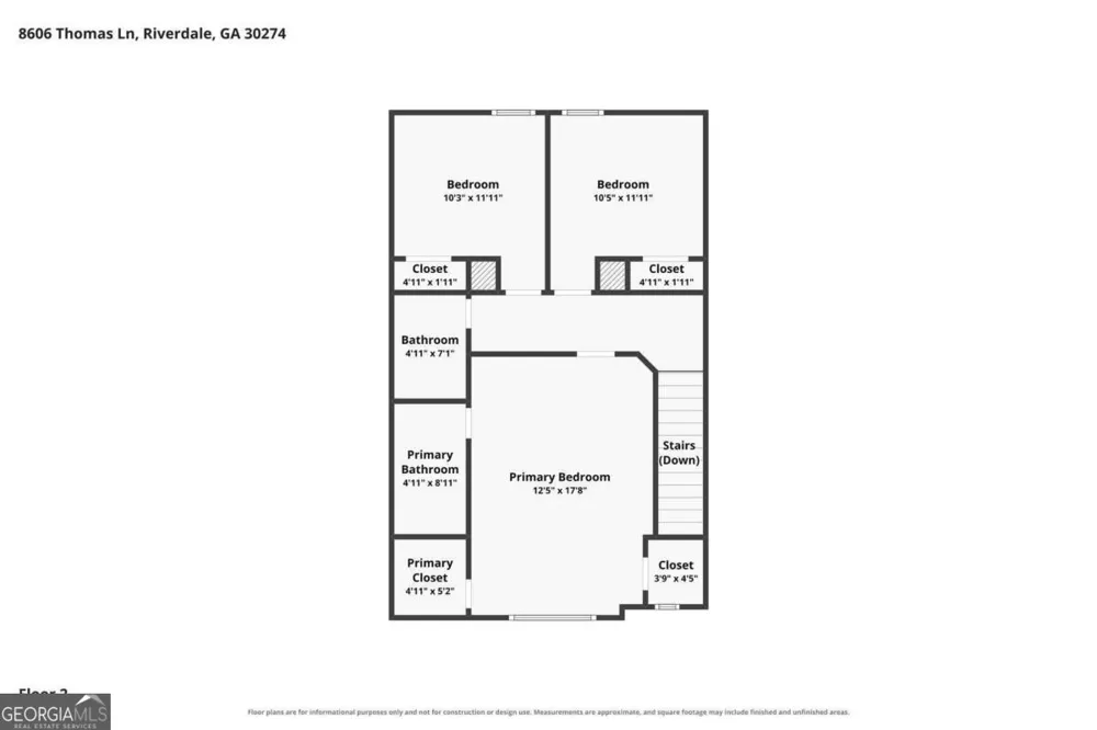 8606 Thomas LN Riverdale, GA 30274