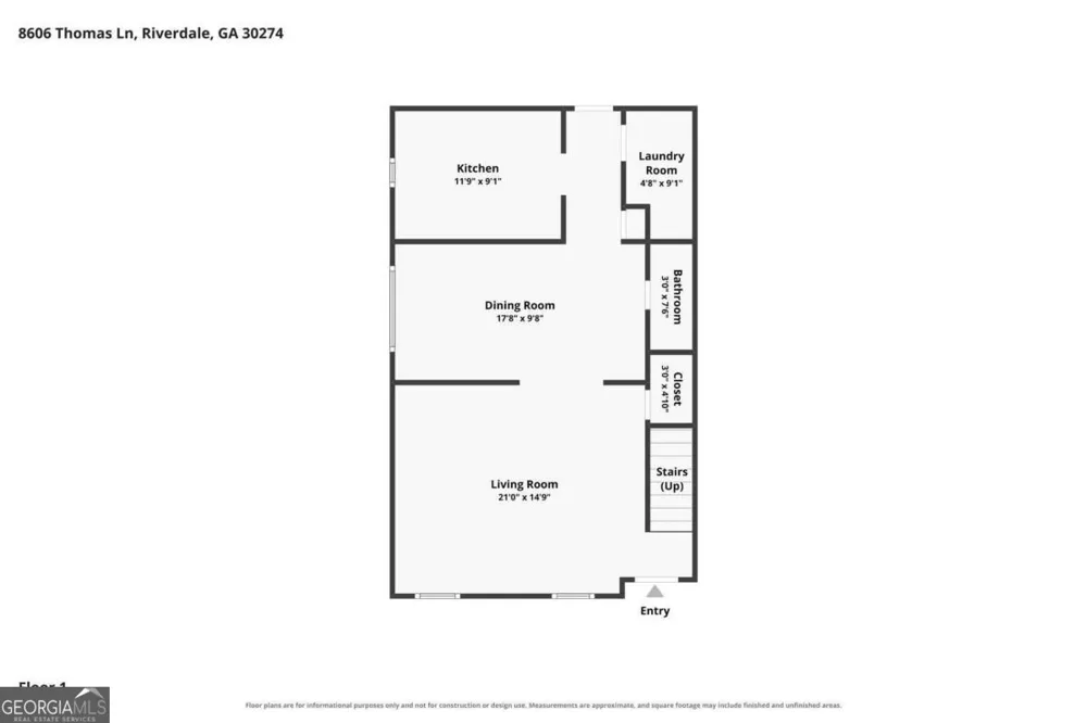 8606 Thomas LN Riverdale, GA 30274