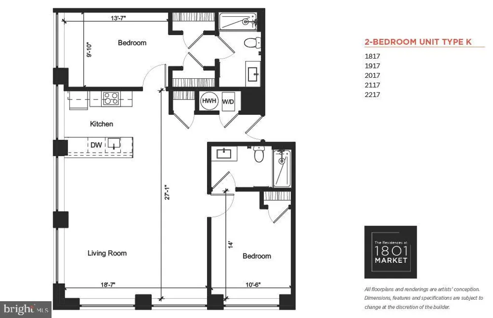 1801 MARKET STREET #2417 Philadelphia, PA 19103
