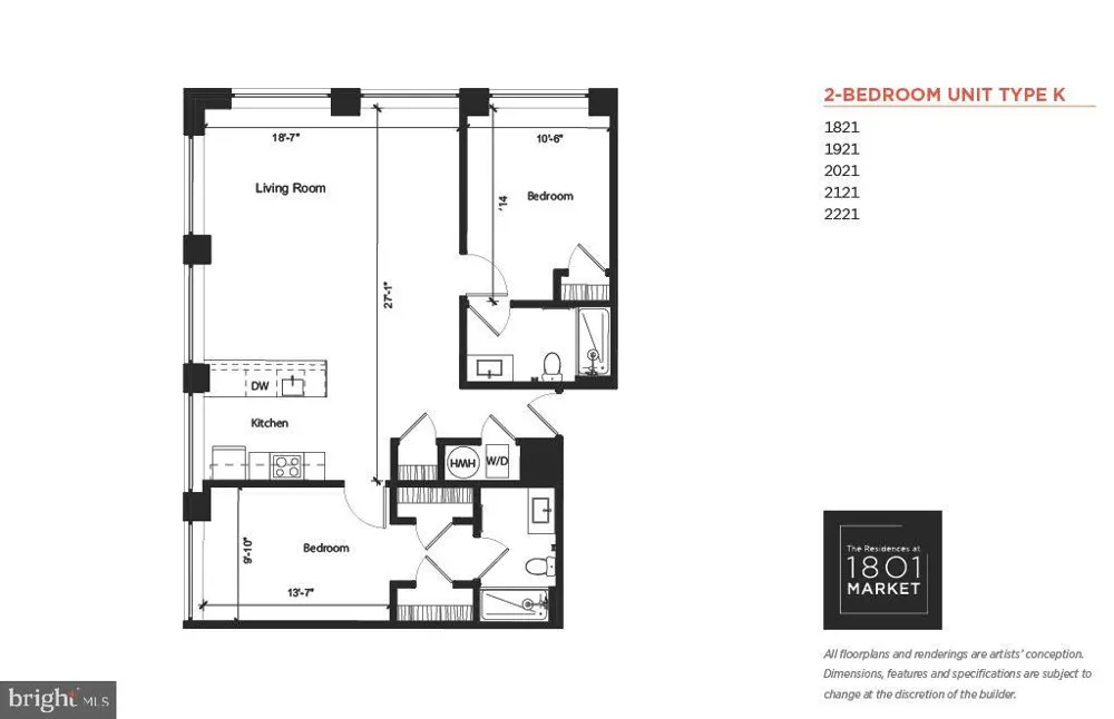 1801 MARKET STREET #2417 Philadelphia, PA 19103