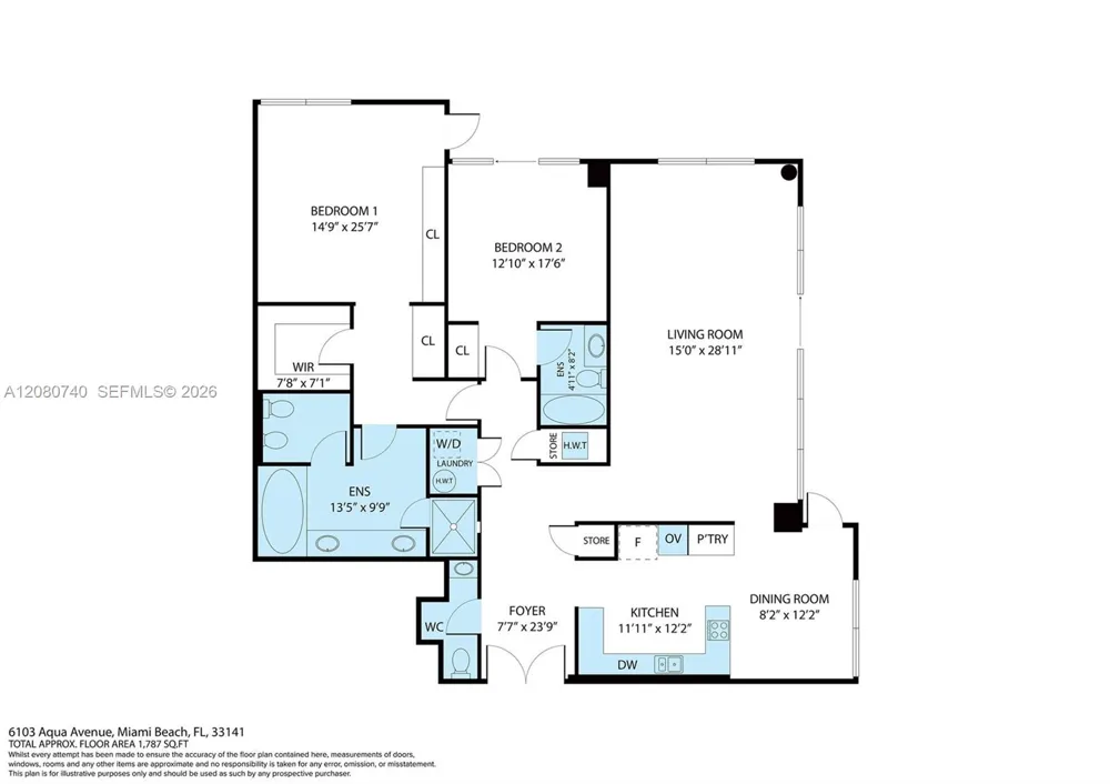 6103 Aqua Ave #702 Miami Beach, FL 33141