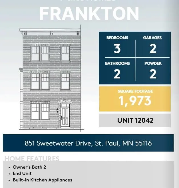 851 Sweetwater Drive Saint Paul, MN 55116