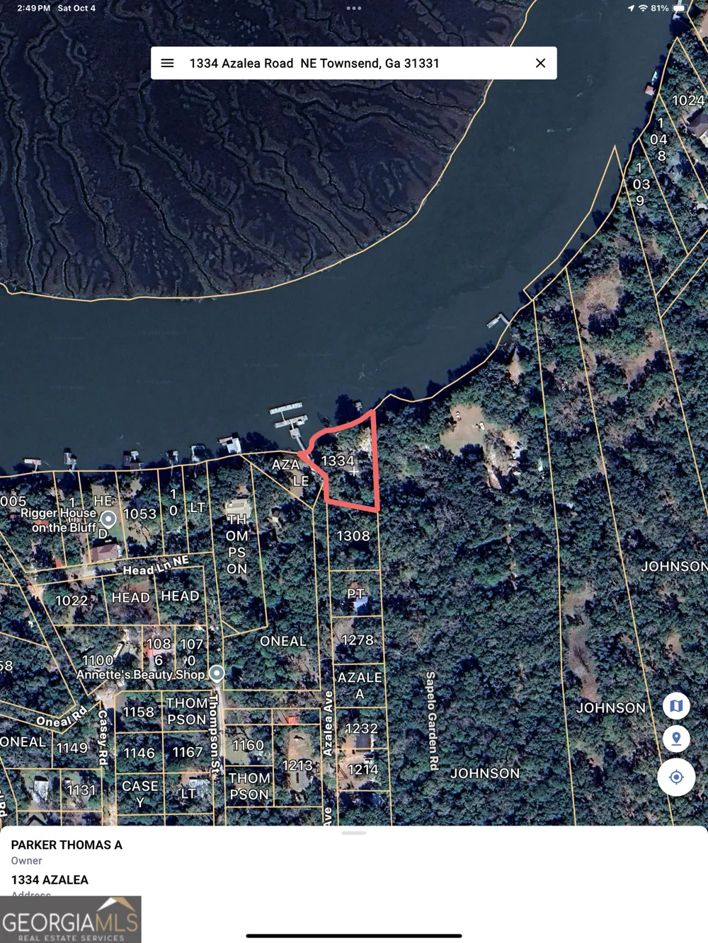 1334 Azalea RD NE Townsend, GA 31331