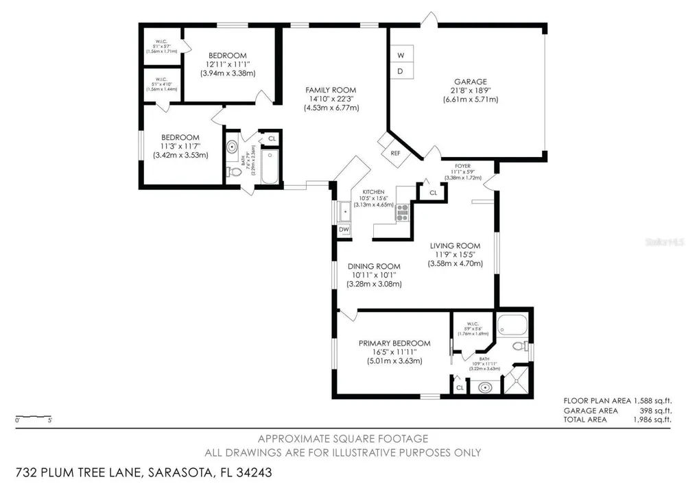 732 PLUM TREE LANE Sarasota, FL 34243