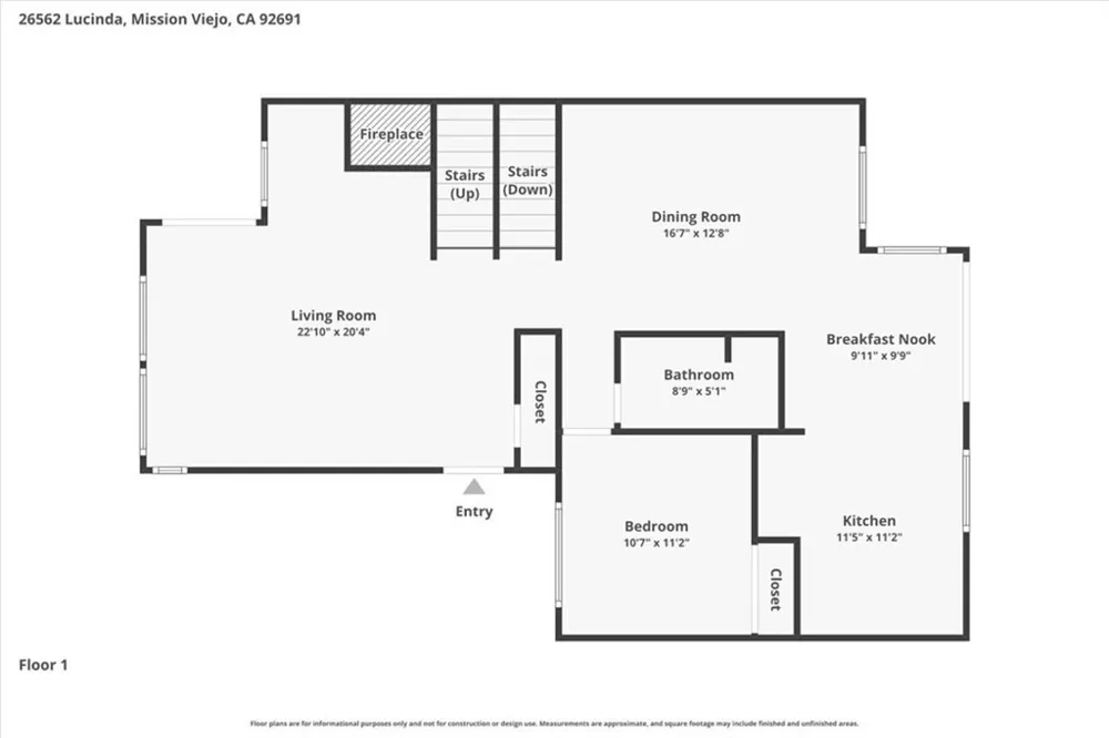 26562 Lucinda Mission Viejo, CA 92691