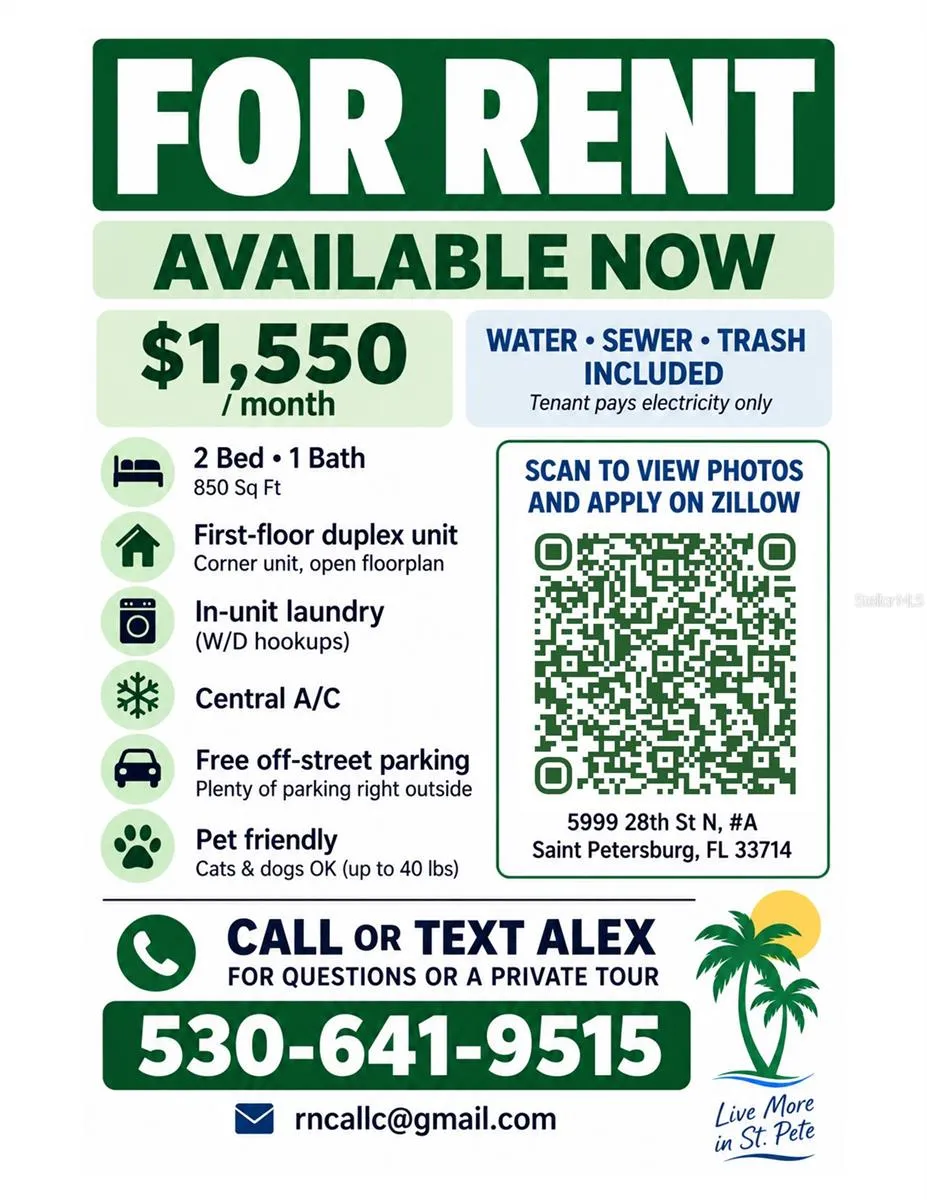 5999 28TH STREET #A St Petersburg, FL 33714