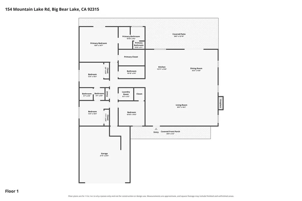 154 Mountain Lake Big Bear Lake, CA 92315