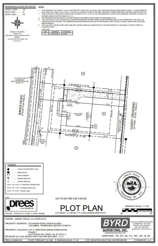 572 Baker Rd Columbia, TN 38401