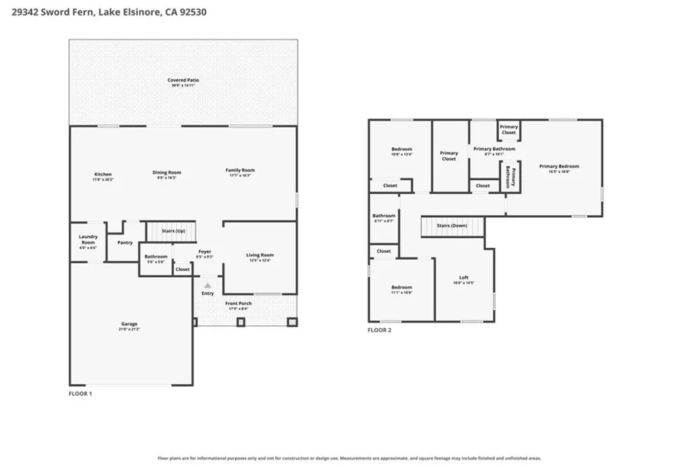 29342 Sword Fern Lake Elsinore, CA 92530