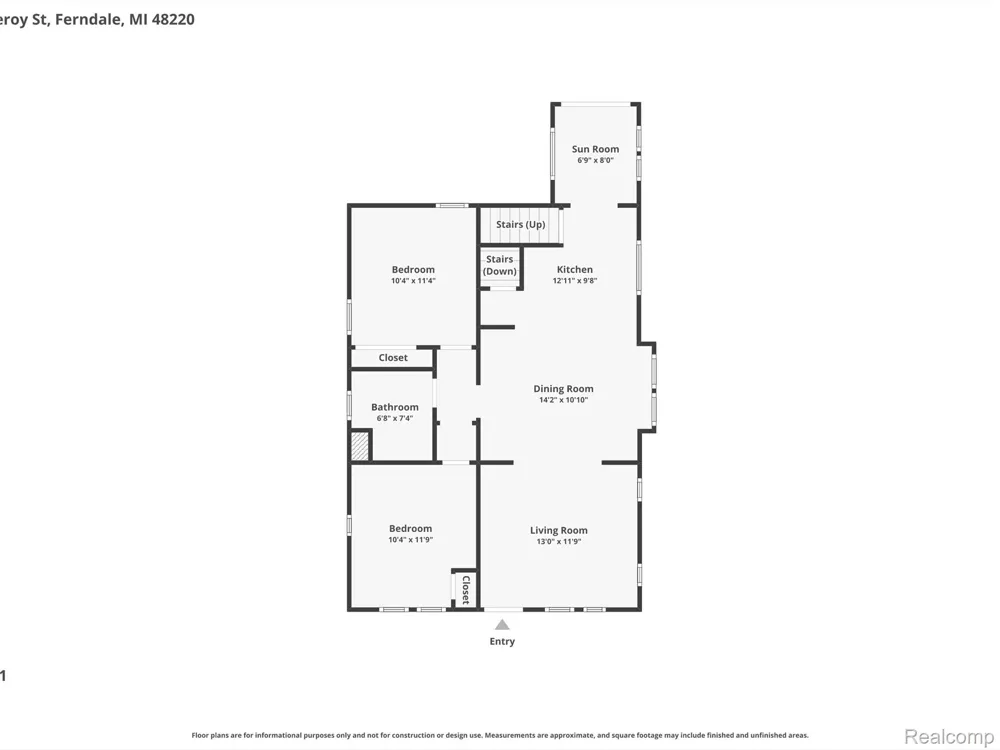 315 Leroy Street Ferndale City, MI 48220