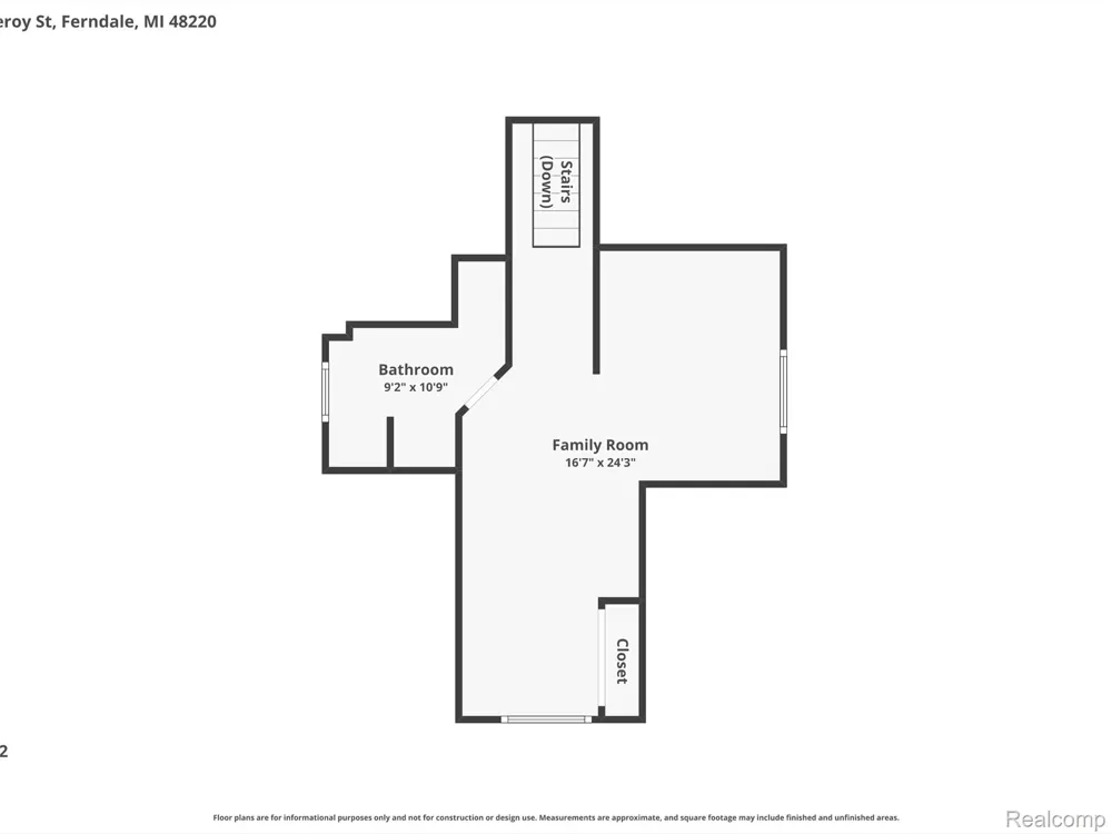 315 Leroy Street Ferndale City, MI 48220