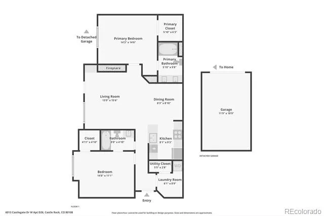 6013 Castlegate Drive W #D26 Castle Rock, CO 80108