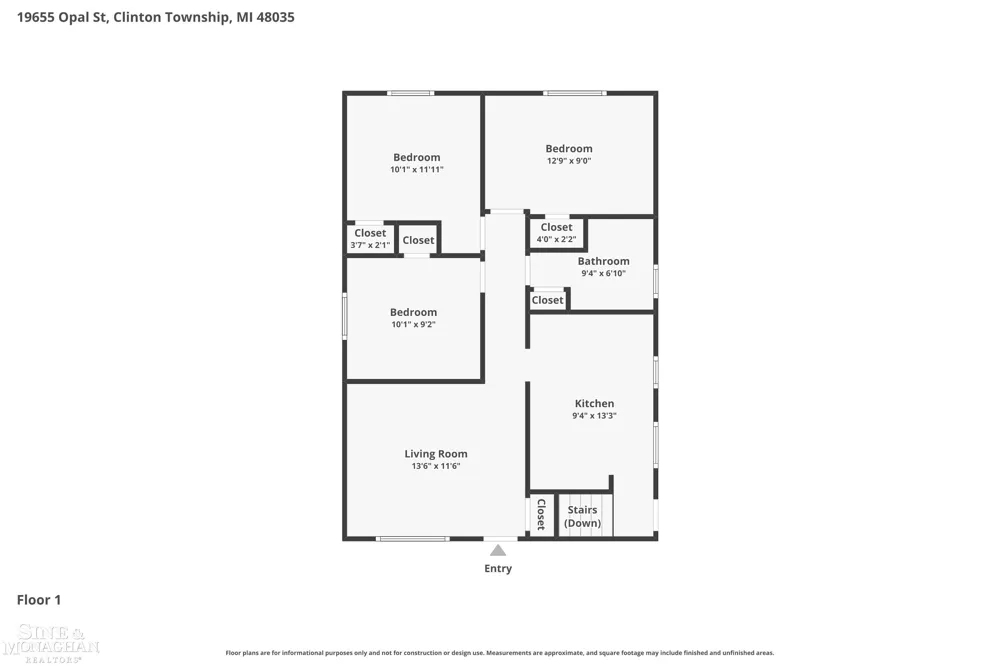 19655 Opal Street Clinton Charter Township, MI 48035
