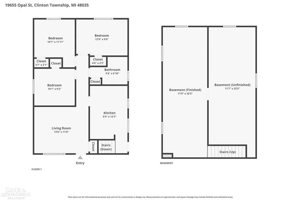 19655 Opal Street Clinton Charter Township, MI 48035