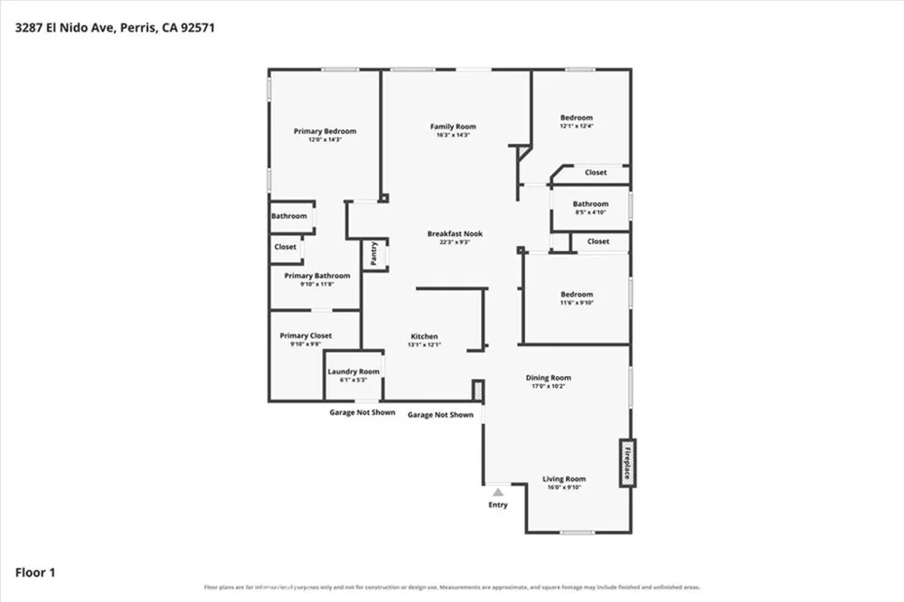 3287 El Nido Perris, CA 92571