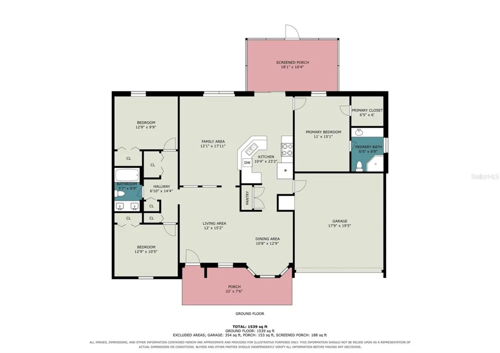 534 DAVIDSON STREET SE Palm Bay, FL 32909