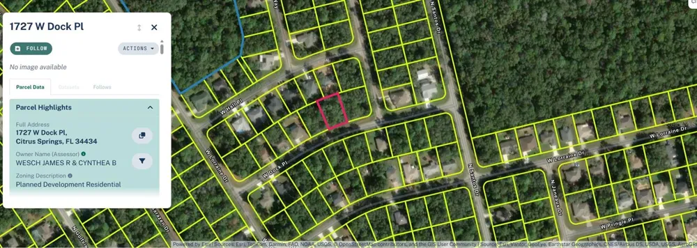 1727 W DOCK PLACE Citrus Springs, FL 34434
