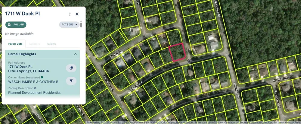 1711 W DOCK PLACE Citrus Springs, FL 34434