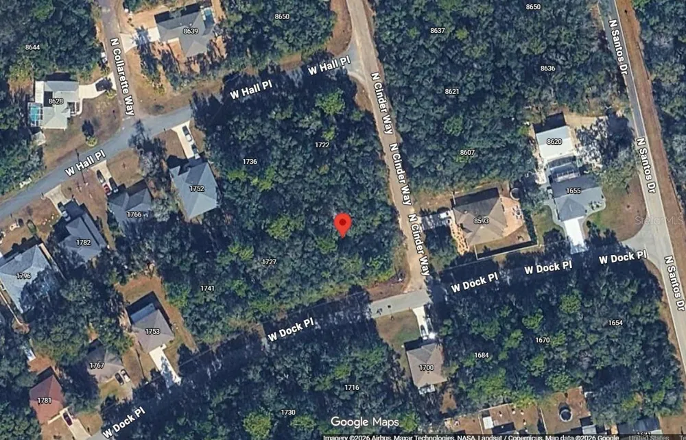1711 W DOCK PLACE Citrus Springs, FL 34434