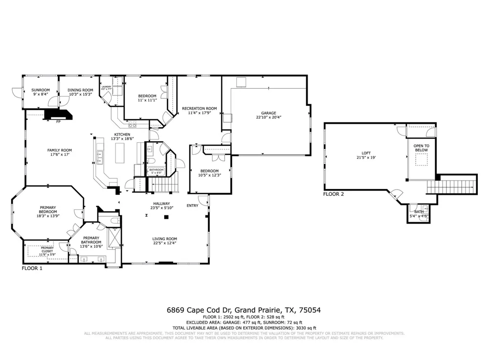 6869 Cape Cod Drive Grand Prairie, TX 75054