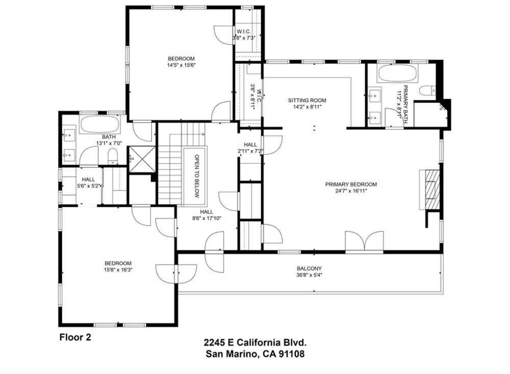 2245 E California San Marino, CA 91108