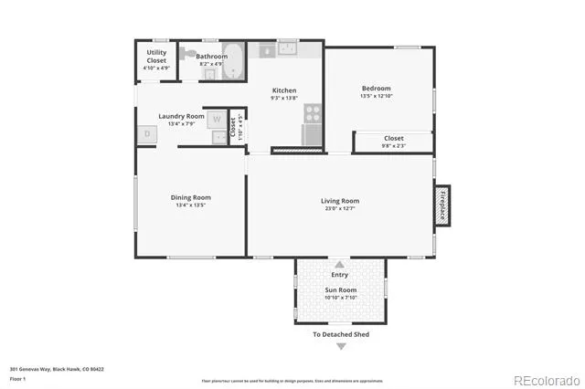 301 Genevas Way Black Hawk, CO 80422