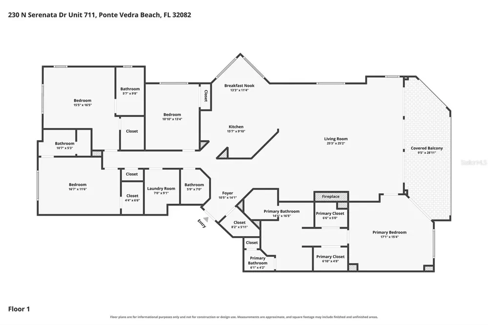 230 SERENATA DRIVE #711 Ponte Vedra Beach, FL 32082