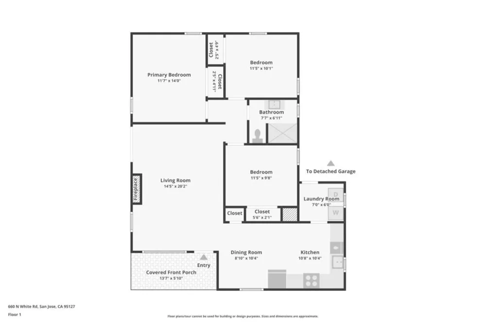 660 White Road San Jose, CA 95127