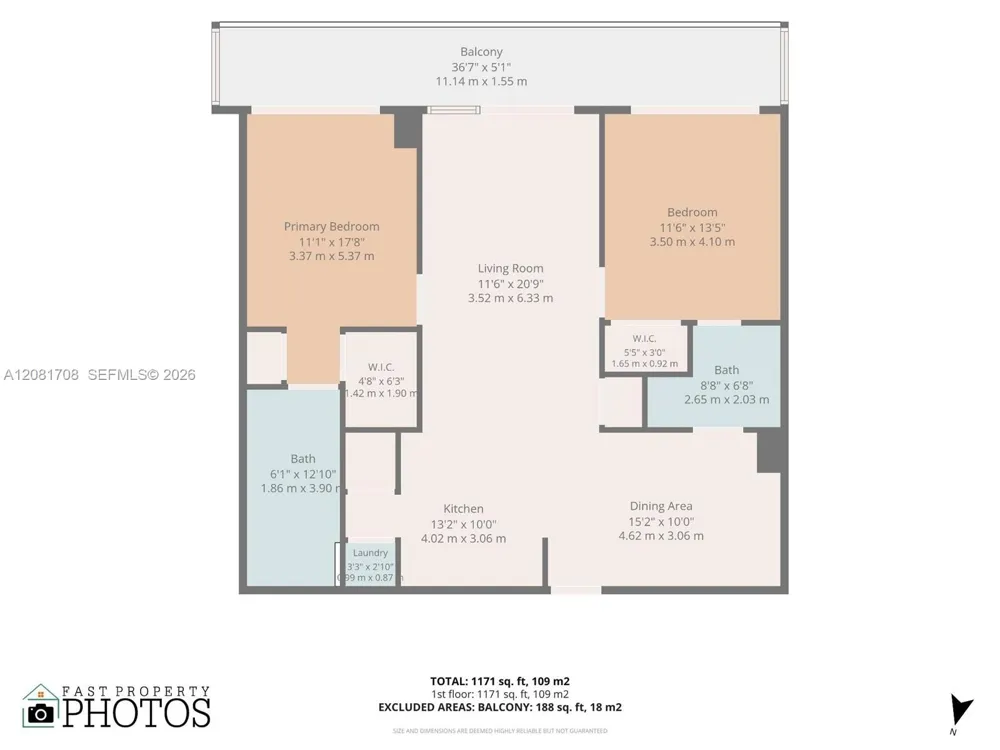 121 NE 34th St #1602 Miami, FL 33137