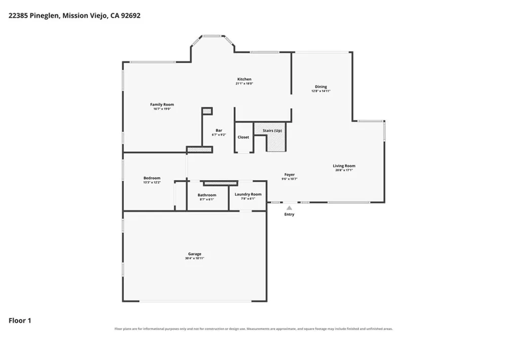 22385 Pineglen Mission Viejo, CA 92692