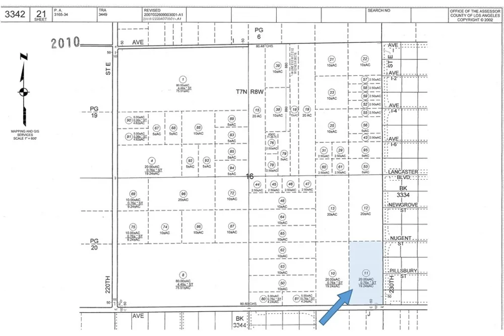 Cor Avenue J & 230th St East Lancaster, CA 93535