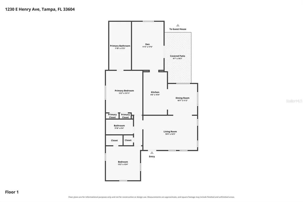 1230 E HENRY AVENUE Tampa, FL 33604