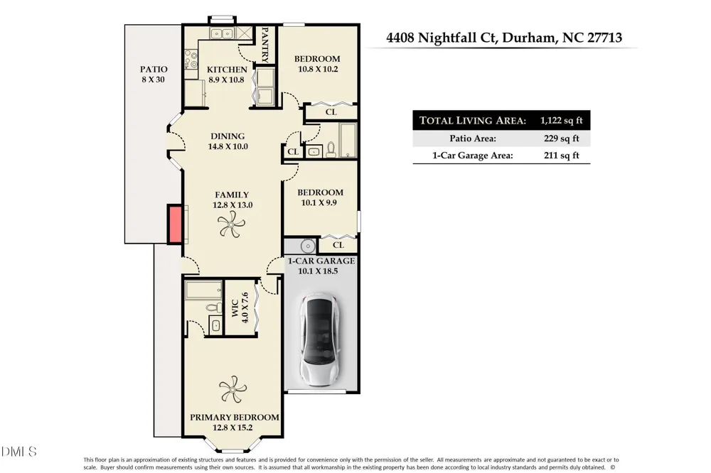 4408 Nightfall Court Durham, NC 27713