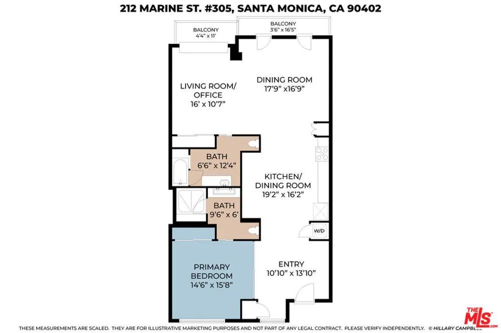 212 Marine Street #305 Santa Monica, CA 90405