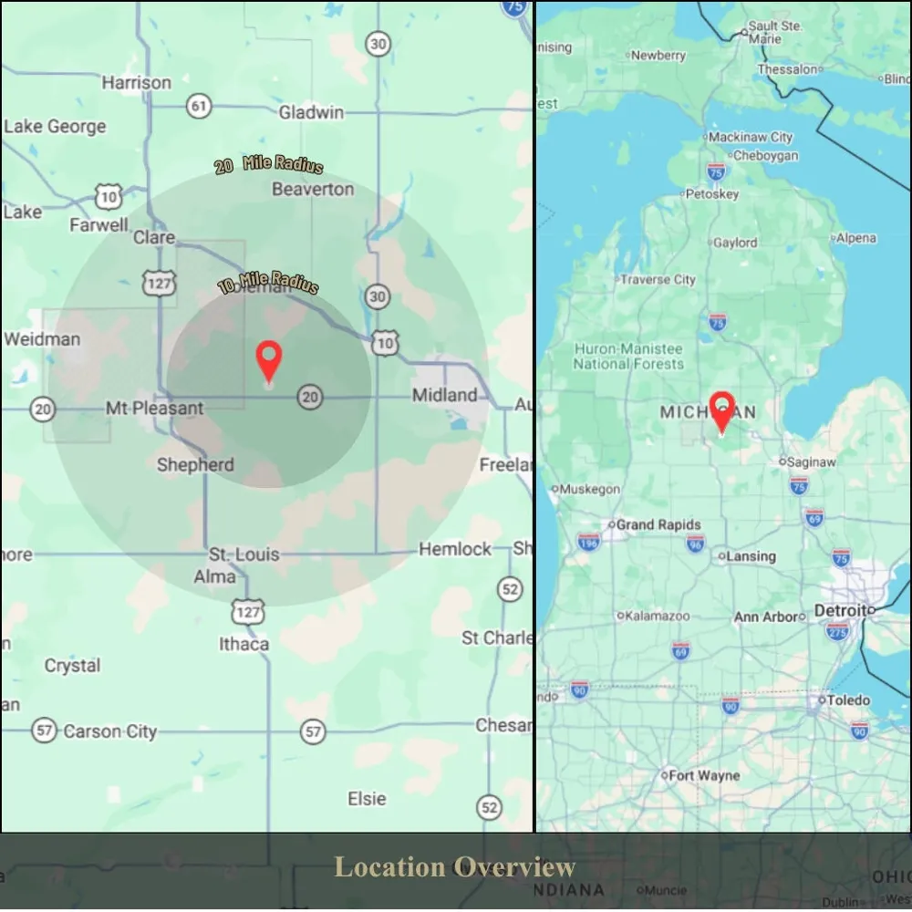 W Olson Road Shepherd, MI 48883